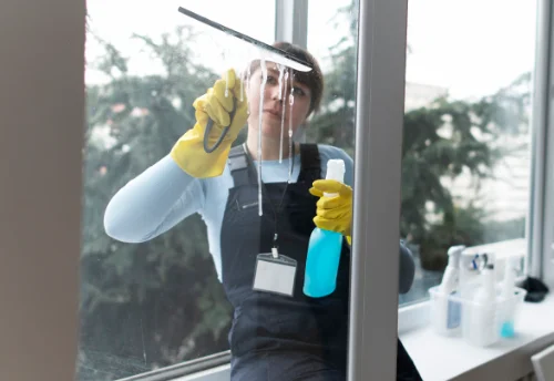 Nettoyage de vitres intérieures et extérieures à Auray